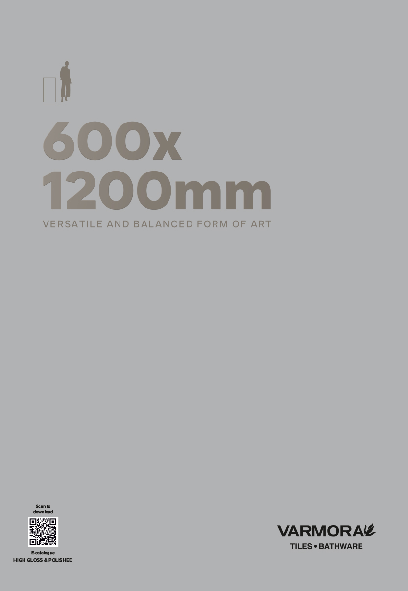 Kajaria 600x1200mm VERSATILE AND BALANCED FORM OF ART
